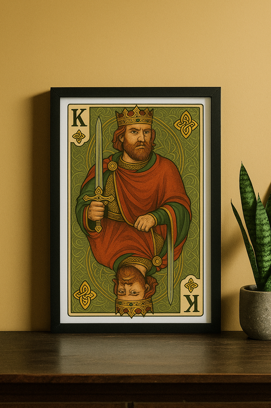 Framed King Print